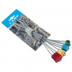 C.A.M.P. - Pro Nut Set 5-Pack - Klemmkeil Gr One Size multicolour
