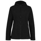 Engel - Women's Jacke mit Kapuze - Wolljacke Gr 34/36 schwarz