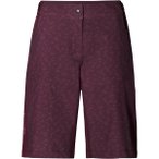 Vaude Damen Ledro Print Radhose kurz (Größe XS, lila)