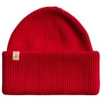 Revolution - Beanie with Big Fold Up - Mütze Gr One Size rot
