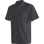 MAIER SPORTS Herren Polo Arwin 2.0 He-Polo 1/2 Arm, Größe 6XL in Schwarz