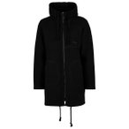 Mufflon - Patrick - Wollparka Gr L schwarz