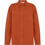 KnowledgeCotton Apparel Loose Linen  Damen  Blusen rot Größe XS Lifestyle  Hau
