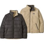 Patagonia Reversible Silent Down  Herren  Kunstfaserjacke schwarz Größe M Life