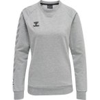 HUMMEL Damen Sweatshirt hmlMOVE GRID COT. SWEATSHIRT WOMAN, Größe XL in Grau