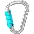 Edelrid HMS Strike Triple Karabiner (Größe One Size, silber)