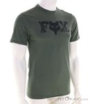 Fox Diffuse Dri-Release Herren T-Shirt-Oliv-Dunkelgrün-S