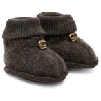 Mikk-Line - Kid's Wool Footies - Hüttenschuhe 50/56 schwarz