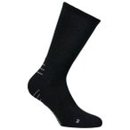 Alpacasocks&Co - Merino Tech Hiking - Multifunktionssocken 36-39 schwarz