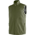 MAIER SPORTS Herren Weste Brims Vest M He-Softshellweste, Größe 54 in Grün