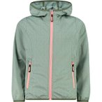 CMP Kinder Funktionsjacke KID G JACKET FIX HOOD, Größe 140 in Grau