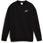 PUMA Damen Sweatshirt ESS Small No. 1 Logo Relaxed Crew TR, Größe S in Schwarz