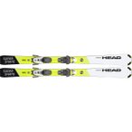 HEAD Kinder Racing Ski Supershape JRS + JRS 7.5 GW CA, Größe 130 in Pink