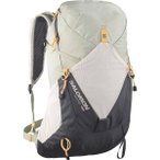 SALOMON Rucksack AEROTREK 18 WOMEN SEAGRASS/SILVER CLOUD, Größe S/M in Silber