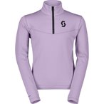 Scott Defined Light Zip  Kinder  Longsleeves lila Größe 128 Trekking  Atmungsa