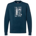 super.natural - Fishing Adventure Crew - Pullover Gr S blau