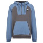 E9 Quis Kapuzenpullover, S, ash/steel blue