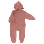 Engel - Baby-Overall mit Kapuze und Reißverschluss - Overall Gr 86/92 rosa