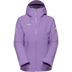 Mammut Alto Light HS   Damen  Regenjacke lila Größe L Trekking  Winddicht Wass