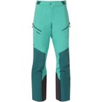 Bergans Tind 3L Shell Hose Damen  Hardshellhose & Regenhose gruen Größe L Trek