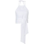 Mandala Damen Coastal Wrap Top (Größe M, weiss)