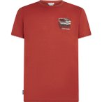Icebreaker Merino 150 Tech Lite Evolving Layers T-Shirt Unisex ( Rot XXL)