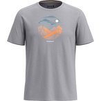 Smartwool Fourteener Active Short Sleeve Graphic Tee light gray heather/M