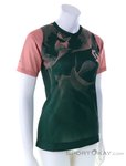 Scott Trail Vertic SS Damen Bikeshirt-Grün-L