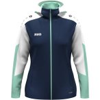JAKO Damen Kapuzensweat Kapuzenjacke Dynamic Damen, Größe XL in Silber