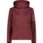 CMP Soft Melange  Damen  Softshelljacke rot Größe XXL Trekking  Wasserabweisen