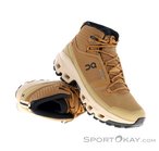 On Cloudrock Mid Waterproof Damen Wanderschuhe-Braun-7,5