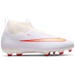 NIKE Kinder Fussball-Rasenschuhe JR SUPERFLY 11 ACADEMY FG/MG, Größe 38 in Gra