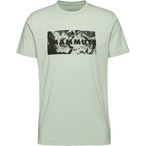 Mammut Trovat Logo  Herren  T-Shirts gruen Größe S Trekking Atmungsaktiv