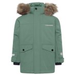 Didriksons - Kid's Bjärven Parka - Parka Gr 90 türkis