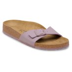Birkenstock - Madrid Birko-Flor Nubuk - Sandalen 43 - Narrow braun