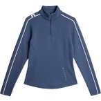 J.Lindeberg Nefe Quarter Zip Damen Funktionsshirt ( Dunkelblau XL)