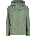 CMP   Damen  Regenjacke gruen Größe L Trekking  Klein verpackbar Wasserabweise