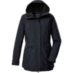 KILLTEC Damen Mantel KOW 19 WMN PRK, Größe 54 in Schwarz