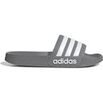 ADIDAS Herren Badeslipper Shower adilette, Größe 44 ½ in Grau