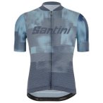 Santini - Forza Indoor Jersey - Radtrikot Gr XL grau