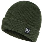 super.natural - Merino Basic Beanie - Mütze Gr One Size oliv