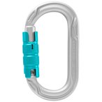 Edelrid Oval Power 2500 Triple Lock II Ovalkarabiner, silver