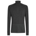 Icebreaker - Merino 260 Zoneknit L/S Half Zip - Merinounterwäsche Gr S schwarz/