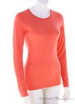 Ortovox 150 Cool Clean L/S Damen Shirt-Orange-XS