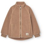 Mini A Ture Matcedric Teddyfleece  Kinder  Fleecejacke braun Größe 98 Lifestyl