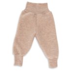 Engel - Baby Hose mit Nabelbund - Fleecehose Gr 86/92 beige