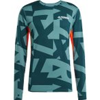adidas Terrex Multi Synthetic Herren Funktionsshirt ( Petrol XXL Größe,)