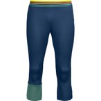 Ortovox Fleece Light 3/4 Hose Herren  3/4 Unterhose blau Größe XXL   Hautfreun