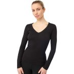 Mandala Turtle Neck Damen Longsleeve ( Schwarz XS)