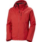 HELLY HANSEN Damen Jacke W CREW HOODED MIDL JACKET 2.0, Größe M in Rot